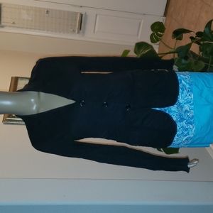 Neiman Marcus s luxury essentials linen silk blend front pockets raw hems